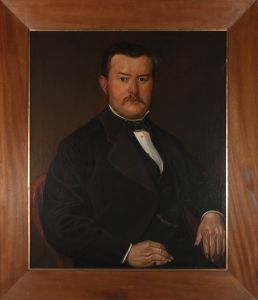c.1870 Oil - The Wealthy Gentleman