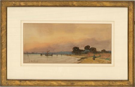 Montague Smyth (1863–1965) - Early 20th Century Watercolour, Near Southend