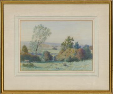 William E. Evans (d.1909) - Signed 19th Century Watercolour, Rural Landscape