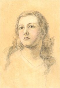 Early 20th Century Watercolour - Young Lady