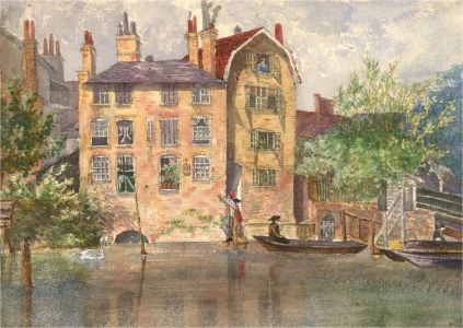 Early 20th Century Watercolour - Along the River