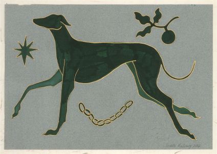 Isabelle Mulvany - Contemporary India Ink, Run, Puppy, Run