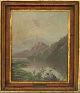 Edwin H. Boddington - 1864 Oil, West of Beddgelert