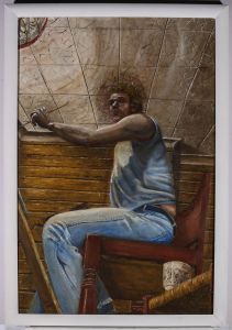 G. R. Childs - 1992 Oil, Self Portrait