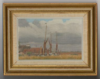 Roger Fisher (1919–1992) - 1991 Oil, Snape Maltings