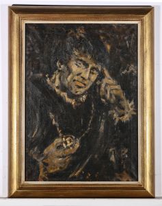 Mid 20th Century Oil - Portrait of a Man