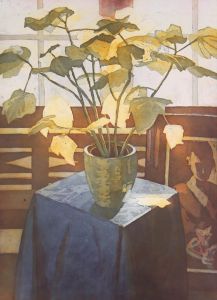 Marcel Schellekens (b.1954) - Signed and dated 1999 Etching, The Green Vase