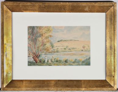 Attrib. Wilfrid Gabriel de Glehn RA (1870–1951) - Watercolour, Summer Time