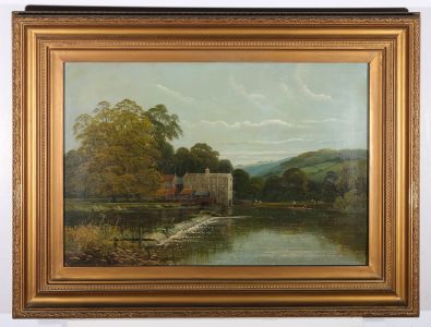 R. Allan - Early 20th Century Oil, Punting In Summer