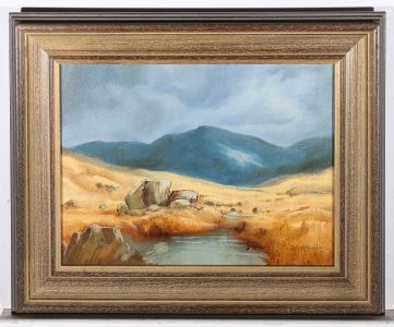Jack R. Mould (1925-1928) - 20th Century Oil, The Distant Mountain