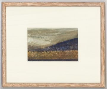 Kate Parry Evans - 2003 Oil, Stubble Fields