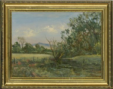 Peter Oliver - 20th Century Oil, Yarty River Near Stockland