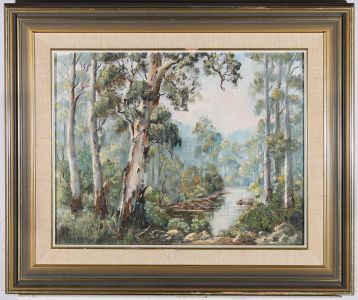 Lorraine Davies - 20th Century Oil, McKenzie River