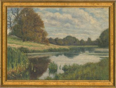 T. Murray Shaw - 20th Century Oil, By the Lake