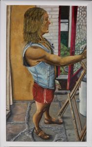 G. R. Childs - 1992 Oil, The Artist At Work