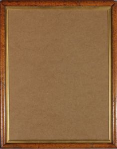 Early 20th Century - Burl Wood Picture Frame