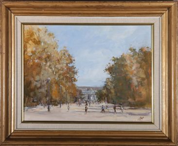 20th Century Oil - Jardin des Tuileries