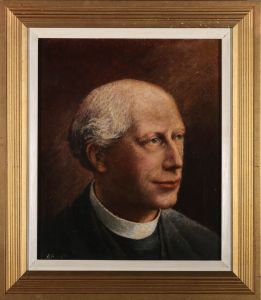 A. Haigh - Early 20th Century Oil, Kindly Priest
