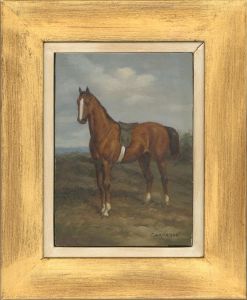C. Harrison - 20th Century Oil, Alert Chestnut Bay