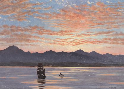 Frederick William John Shore (1844-1916) - Oil, West Coast of Scotland