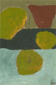Ben Carrivick - Contemporary Oil, Green and Blue