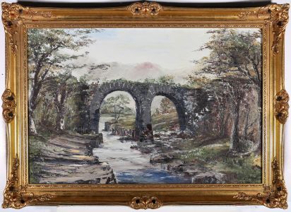 T. Cleary - 1982 Oil, The Viaduct