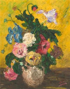 Kolb - 20th Century Oil, Impasto Blooms