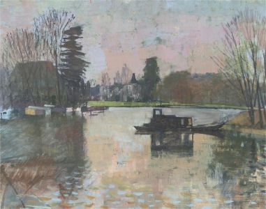 20th Century Oil - Overcast Day On The River