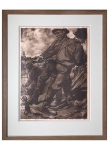 Johannes Josephus Aarts (1881-1931) - Early 20th Century Lithograph, Workmen