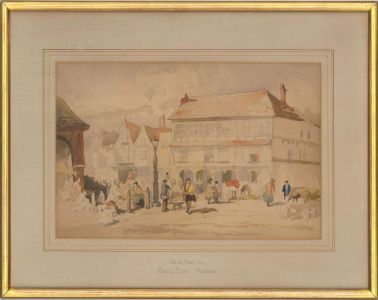 Early 20th Century Watercolour - White Hart Inn, Holborn