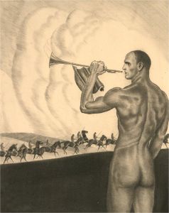 Arthur Paunzen (1890-1940) - 1918 Etching, Eroica I