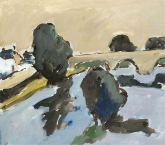 John Hanbury Pawle (1915-2010) - 20th Century Gouache, Landscape of Trees