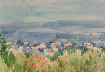 Michael Cadman RI ARCA (1920-2012) - Mid 20th Century Watercolour, Summer View