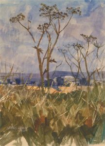 Michael Cadman RI ARCA (1920-2012) - Signed 1976 Watercolour, The Field