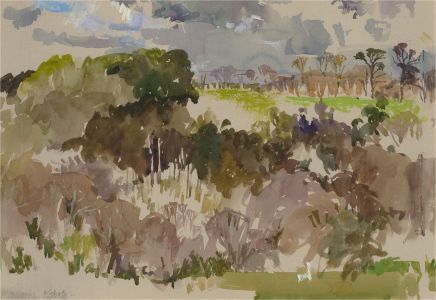 Michael Cadman RI ARCA (1920-2012) - 1992 Watercolour, Cornwall Estate