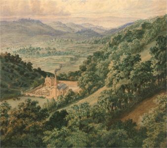 1985 Watercolour - Rural Factory