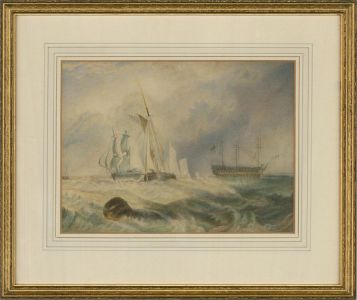 After J. M. W Turner (1775–1851)-Early 20thc Watercolour, Guardship Of Sheerness