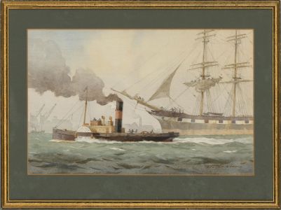 Stuart Beck (1903–2000) - 20th Century Watercolour, Nearly Home