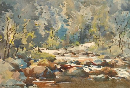 Frank Duffield (1901-1982) - Signed and dated 1962 Watercolour, The Woodlands