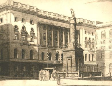 Don Swann (1889-1954) - Signed Early 20th Century Etching, Baltimore Courthouse