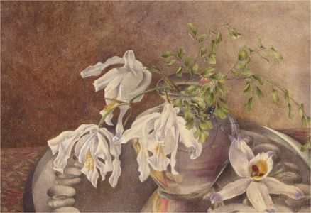 Anne, Elizabeth and Annie Salter - Late 19th Century Watercolour, Spring Flowers