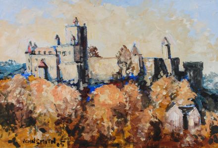 John Smith - 2005 Oil, Castle Above The Trees