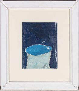 Ben Carrivick - Contemporary Oil, Shades of Blue