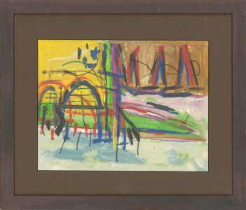 Newlyn School - 20th Century Gouache, Coastal Colours