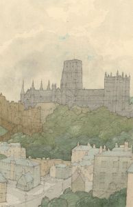 Kenneth Pengelly - Signed and dated 1965 Watercolour, Durham Cathedral