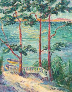 Maggy Clarysse (1931-2011) - 20th Century Oil, View from the Terrace