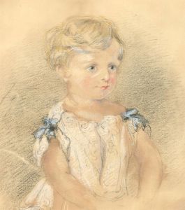 Turn of the Century Pastel - Portrait of a Girl
