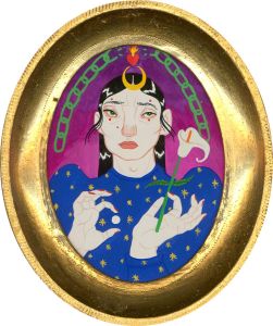 Isabelle Mulvany - 2021 Gouache, Break Your Heart's Chains