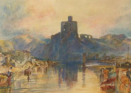 After J.M.W. Turner - Early 20th Century Watercolour, Norham Castle