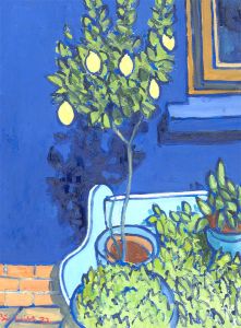 Brian William - 2022 Oil, Little Lemon Tree